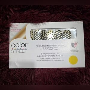 Color Street Nail Polish Strips with Star Design